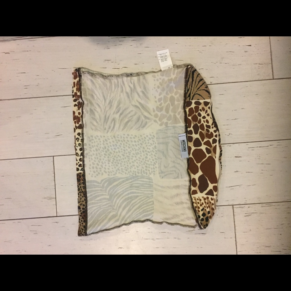 Moschino cheapAndchic Two Piece Animal Print Top - Picture 6 of 8